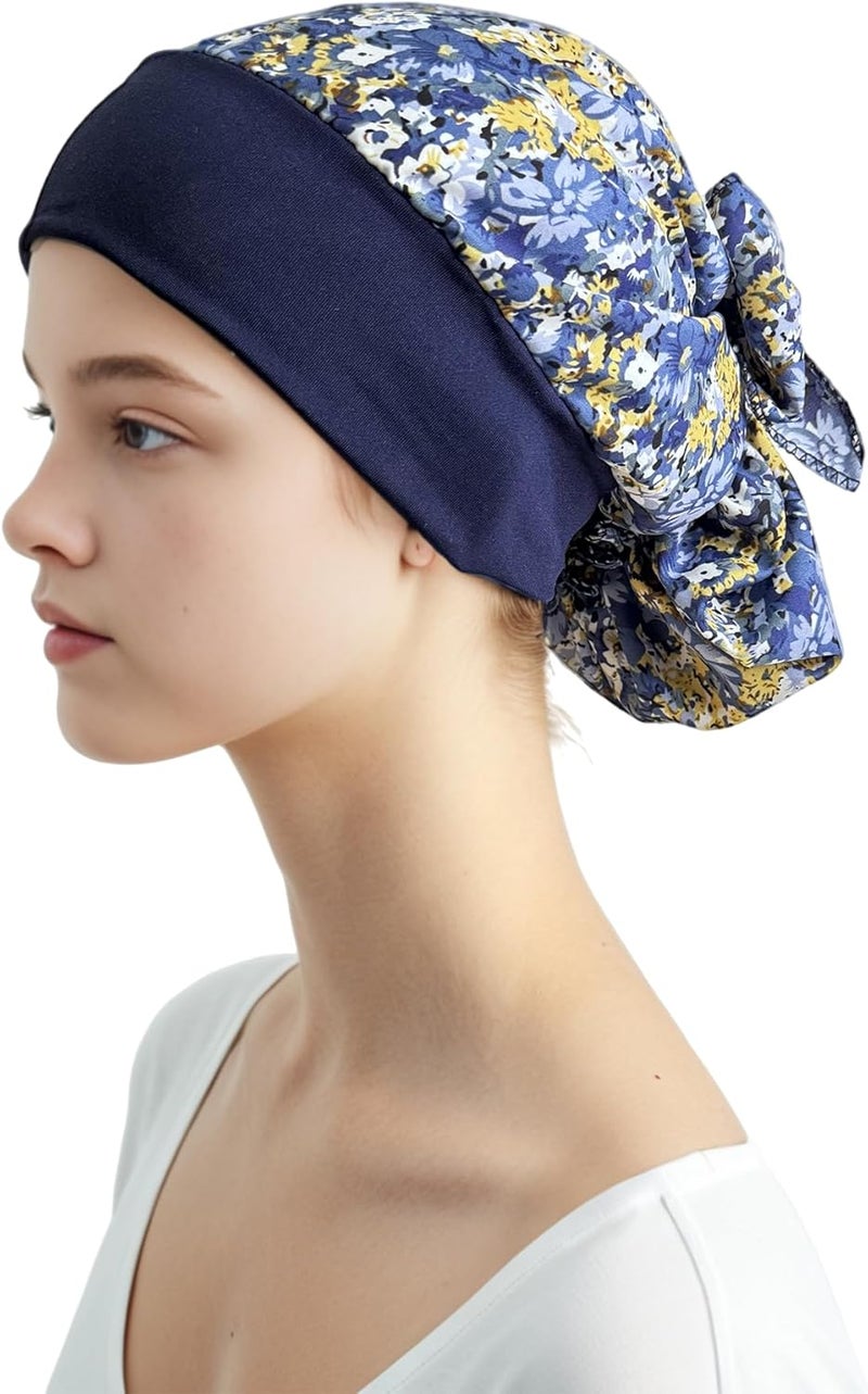 Belleshow Chemo Headwear Turbans for Women, Cancer Head Scarf, Headwear Coverings Caps, Head Wraps for Cancer Patients - Image 3